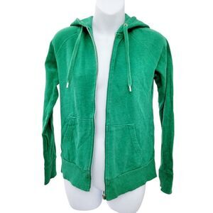 2/$20 H&M Divided Green Zipper Up Hoodie Top Size: 8